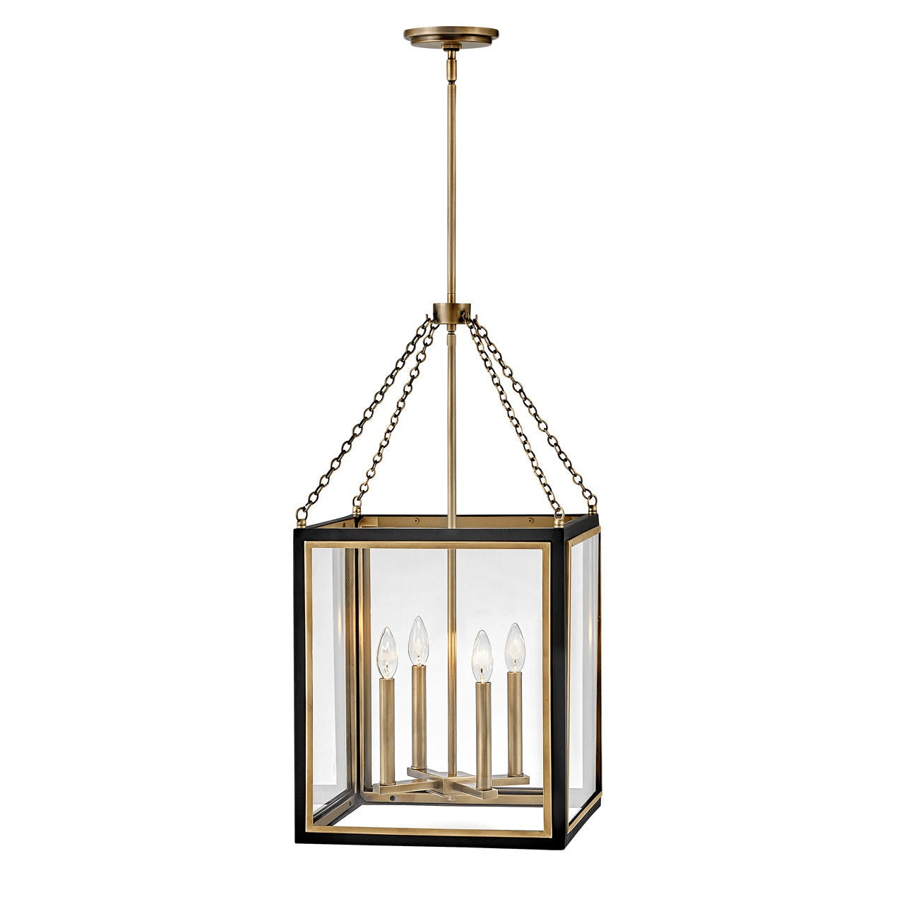 Hinkley - 32984BK - LED Pendant - Shaw - Black