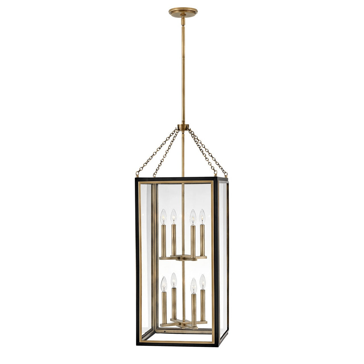 Hinkley - 32988BK - LED Chandelier - Shaw - Black