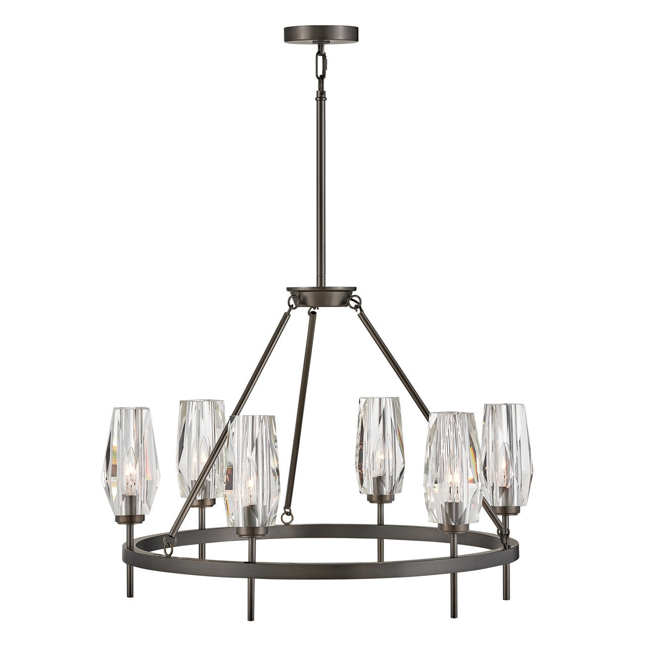 Hinkley - 38255BX - LED Chandelier - Ana - Black Oxide