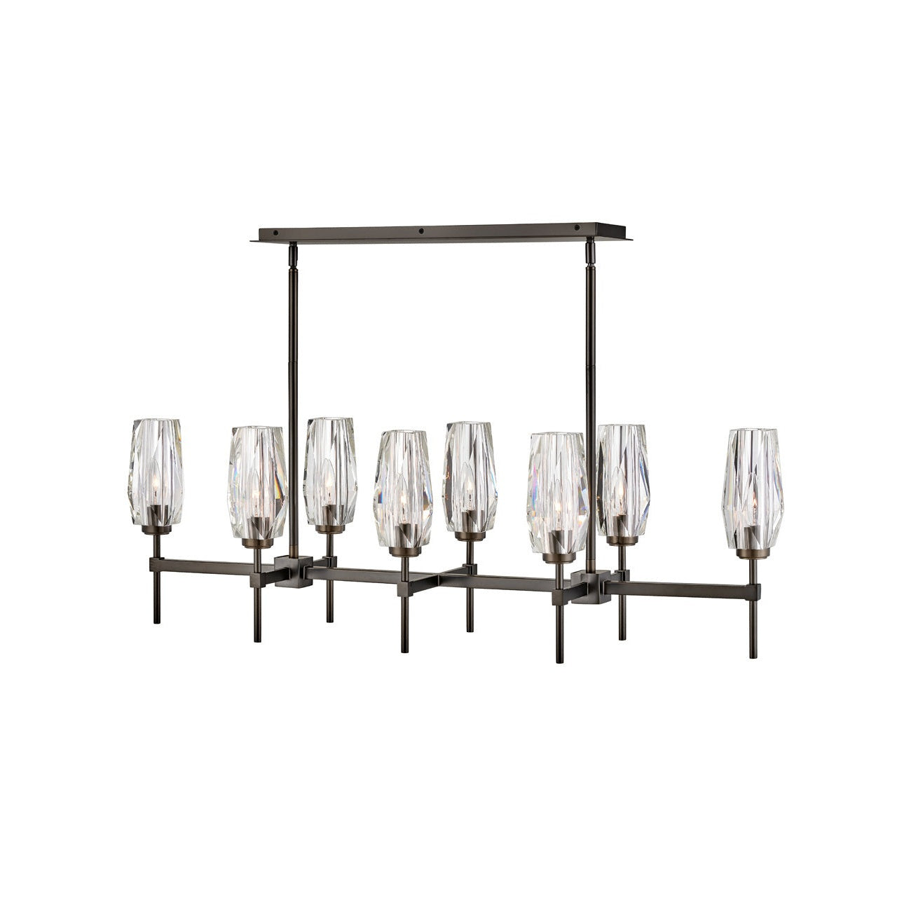Hinkley - 38256BX - LED Linear Chandelier - Ana - Black Oxide