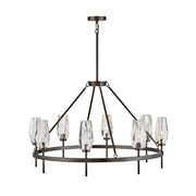 Hinkley - 38258BX - LED Chandelier - Ana - Black Oxide