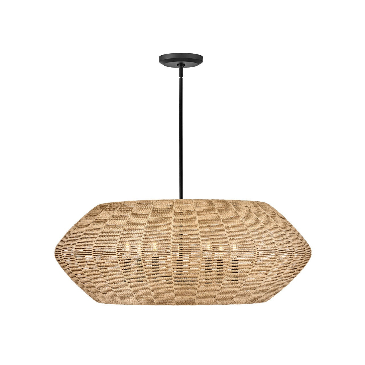 Hinkley - 40385BLK-CML - LED Pendant - Luca - Black
