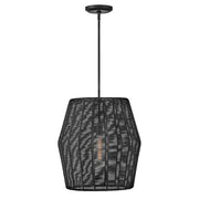 Hinkley - 40387BLK - LED Pendant - Luca - Black