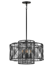 Hinkley - 41063BLK - LED Pendant - Nikko - Black