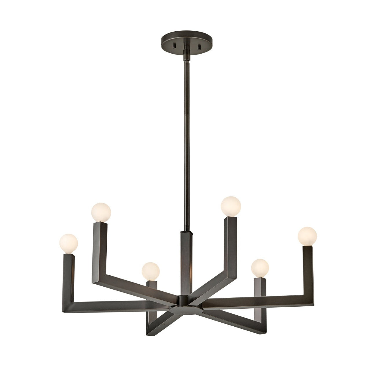 Hinkley - 45046BX - LED Chandelier - Ezra - Black Oxide