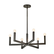 Hinkley - 45046BX - LED Chandelier - Ezra - Black Oxide