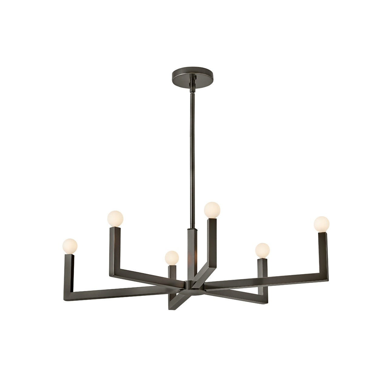 Hinkley - 45048BX - LED Linear Pendant - Ezra - Black Oxide