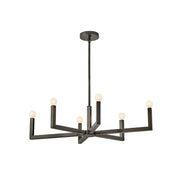 Hinkley - 45048BX - LED Linear Pendant - Ezra - Black Oxide