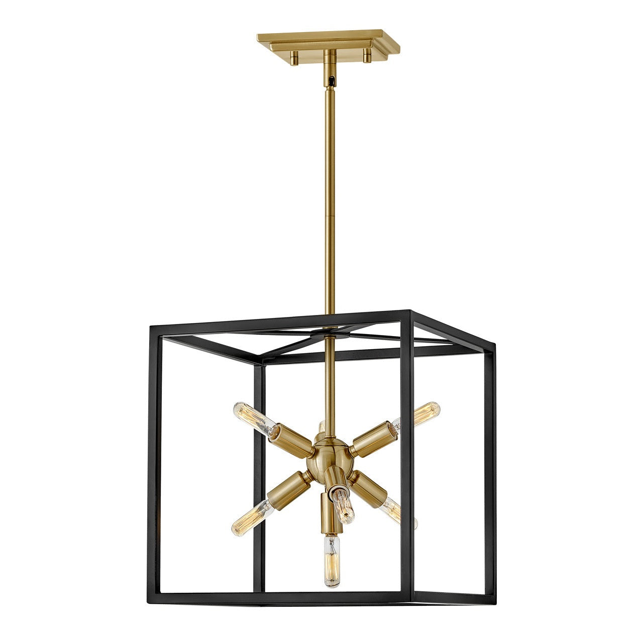 Hinkley - 46313BLK - LED Pendant - Aros - Black