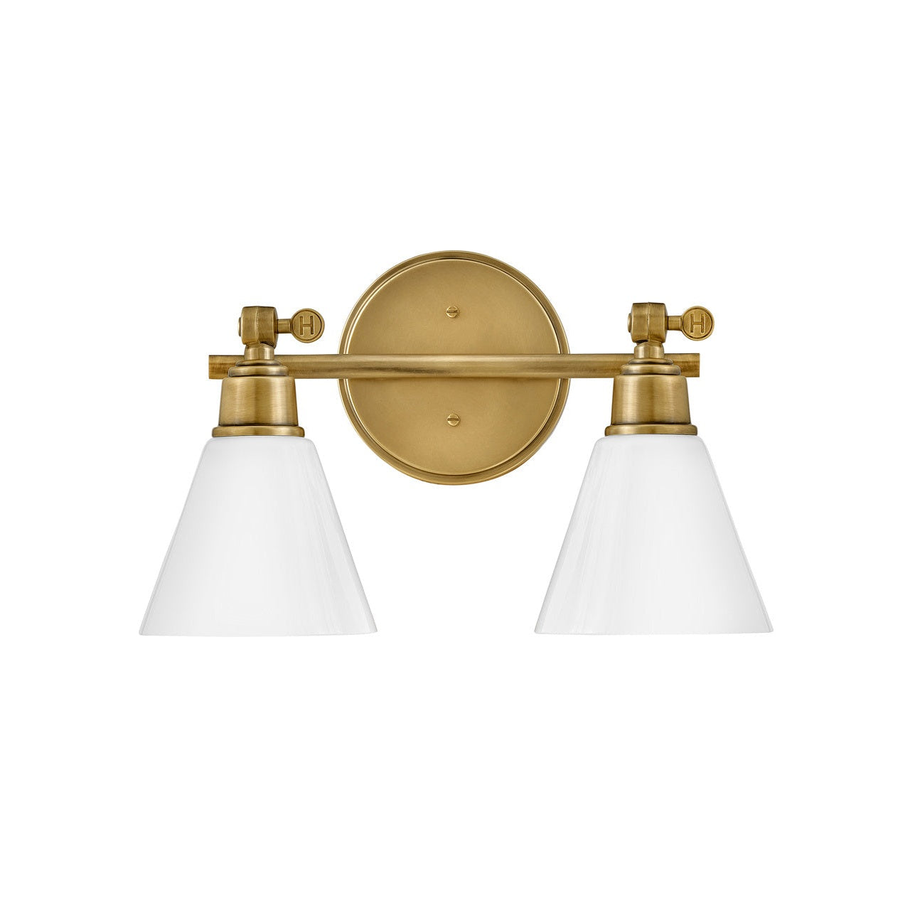 Hinkley - 51182HB - LED Vanity - Arti - Heritage Brass