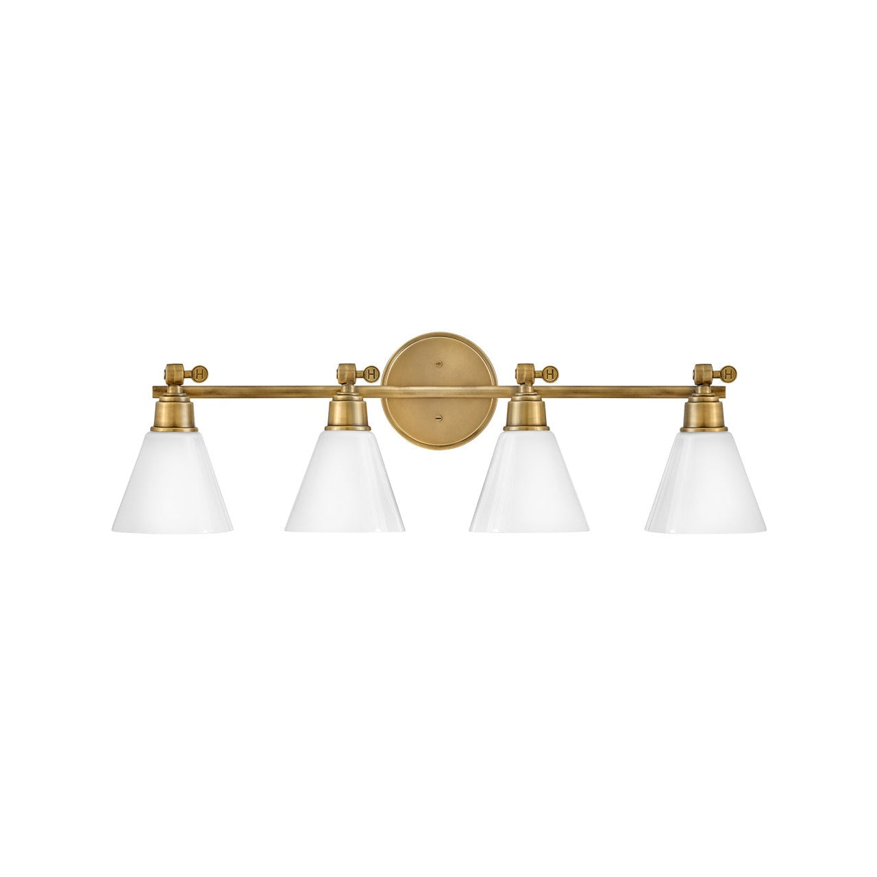 Hinkley - 51184HB - LED Vanity - Arti - Heritage Brass