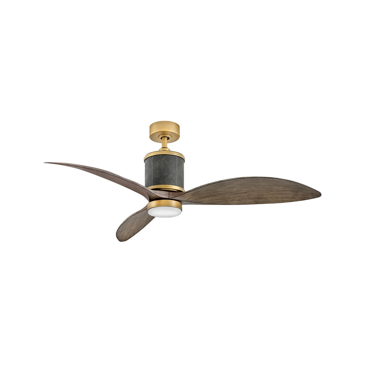 Hinkley - 900360FHB-LDD - 60"Ceiling Fan - Merrick - Heritage Brass
