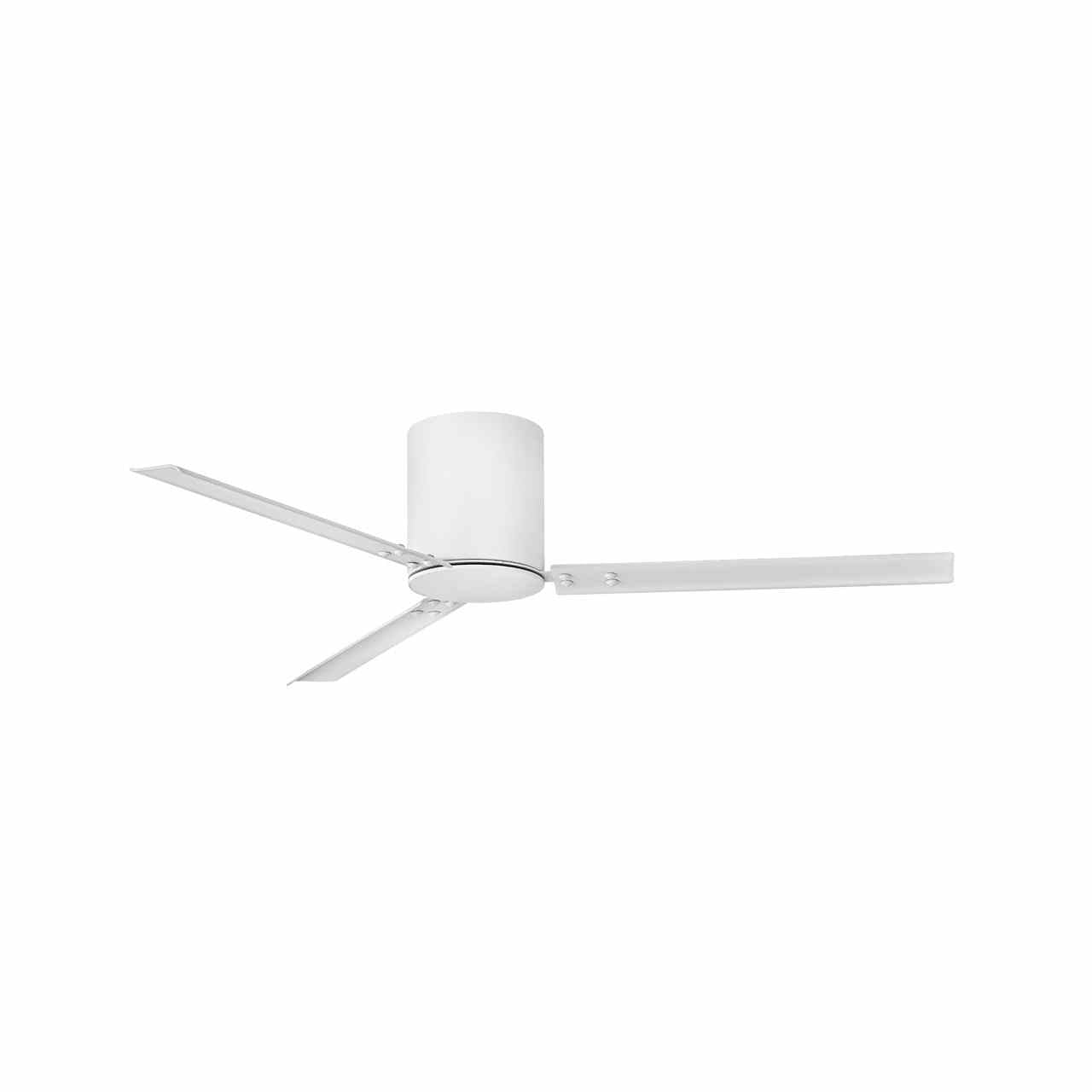 Hinkley - 901058FMW-NDD - 58"Ceiling Fan - Indy Flush - Matte White