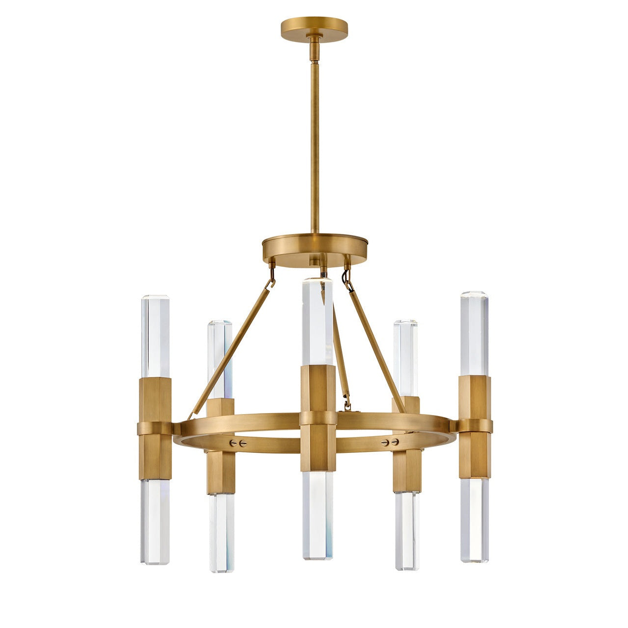 Fredrick Ramond - FR30604HBR - LED Chandelier - Cecily - Heritage Brass