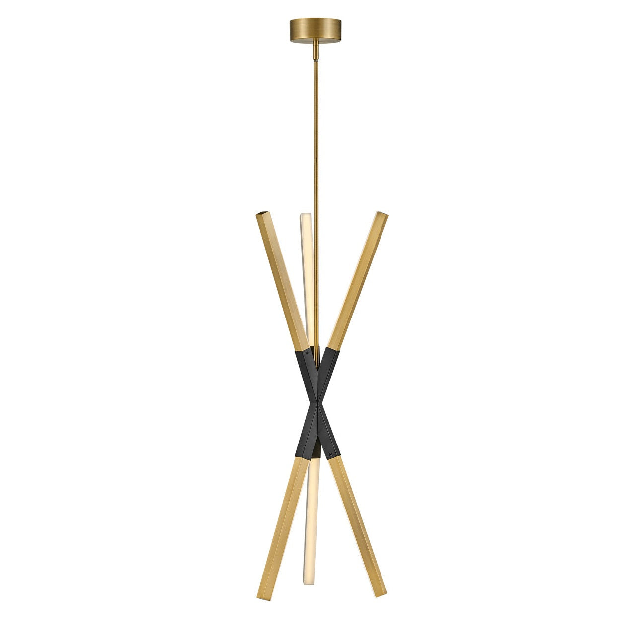 Fredrick Ramond - FR30617LCB - LED Pendant - Rae - Lacquered Brass