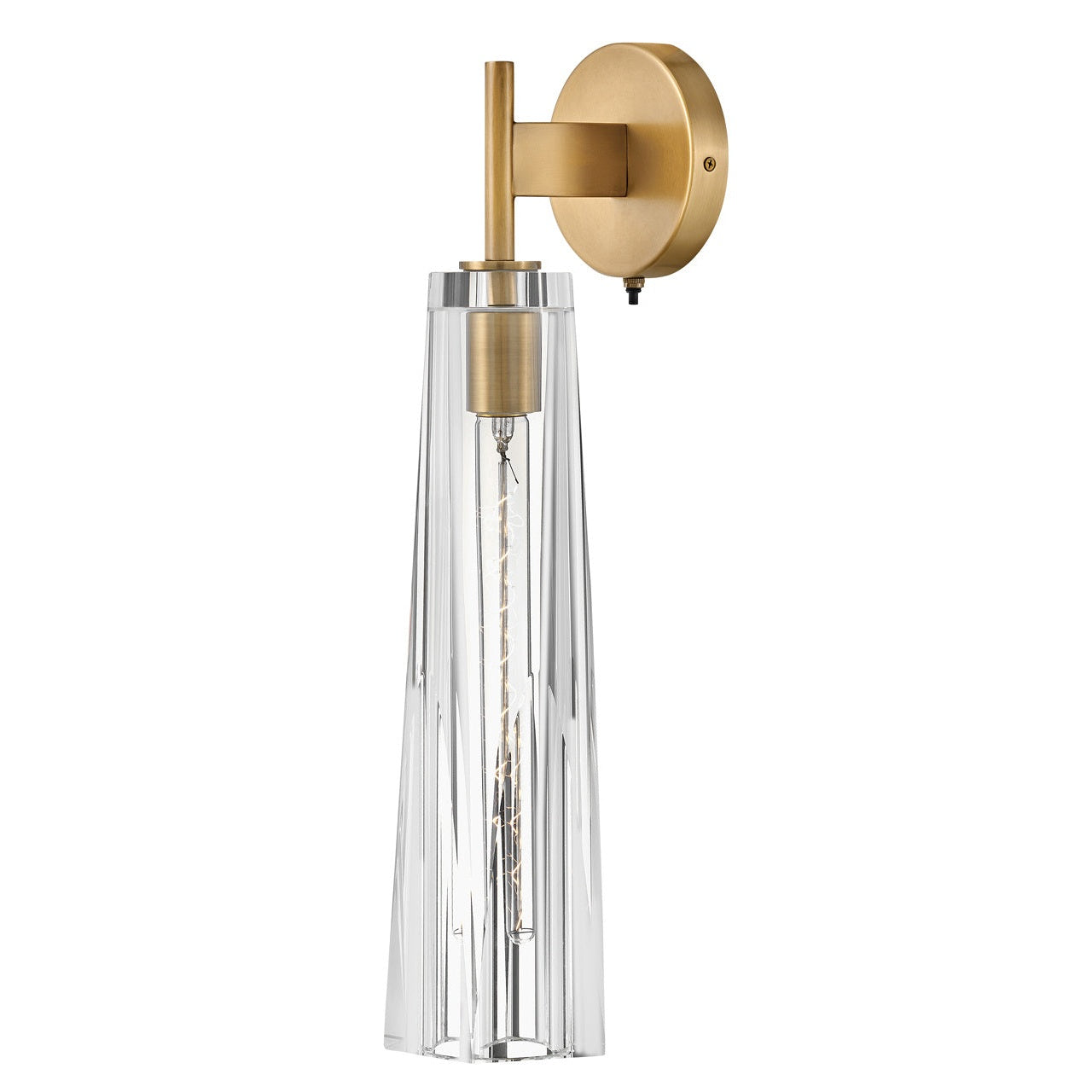 Fredrick Ramond - FR31100HBR-CL - LED Wall Sconce - Cosette - Heritage Brass