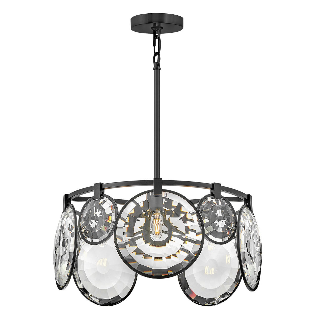 Fredrick Ramond - FR31263BLK - LED Pendant - Nala - Black