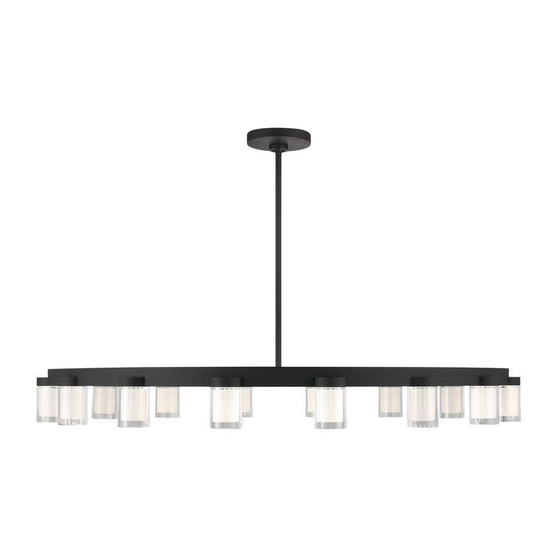 Visual Comfort Modern - 700ESF44B-LED927 - LED Chandelier - Esfera - Nightshade Black