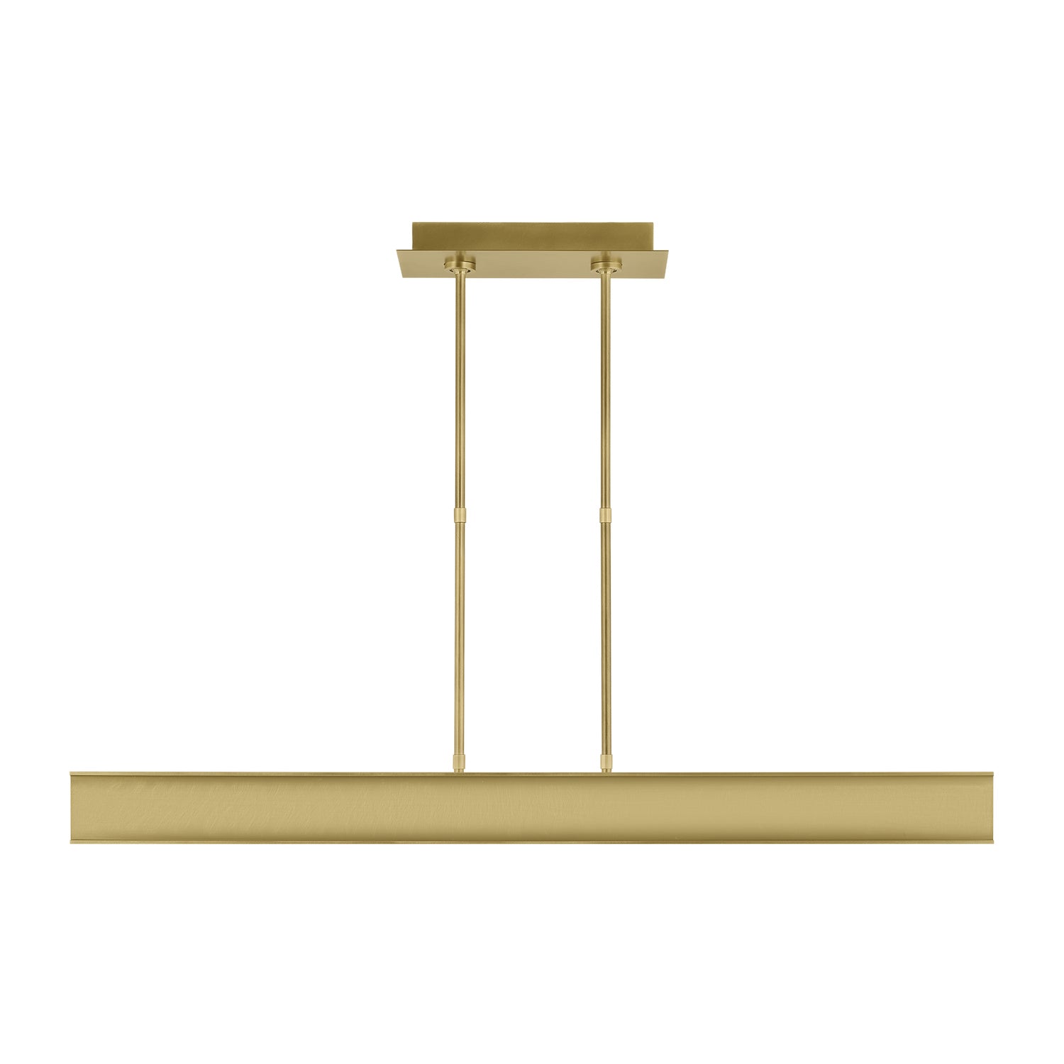 Visual Comfort Modern - 700LSIBM47BR-LED927 - LED Linear Suspension - I-Beam - Plated Brass