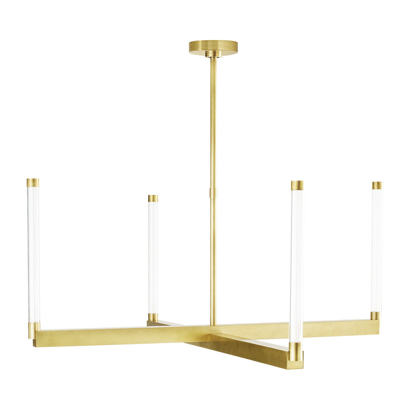 Visual Comfort Modern - 700PHB36NB-LED927-277 - LED Chandelier - Phobos - Natural Brass