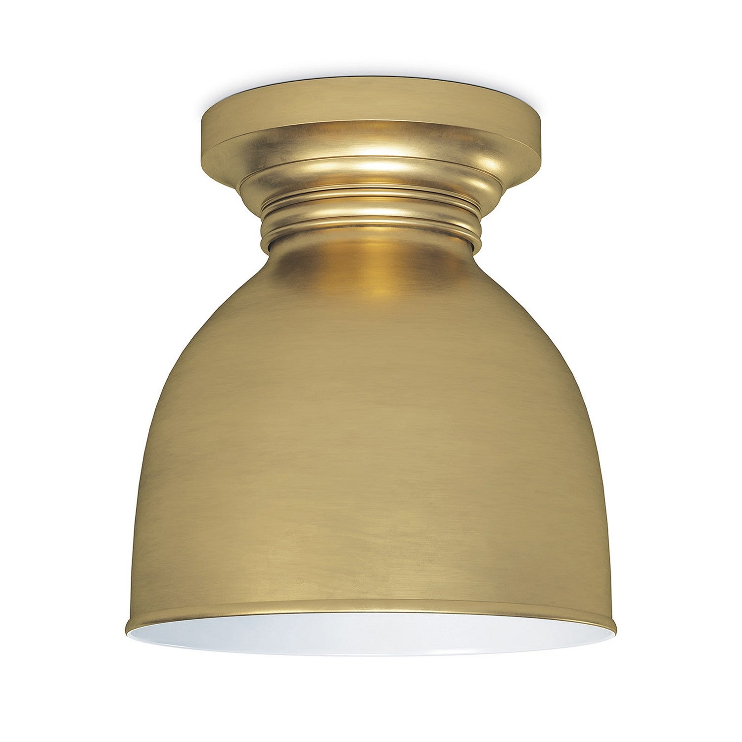 Regina Andrew - 16-1355NB - One Light Flush Mount - Pantry - Natural Brass