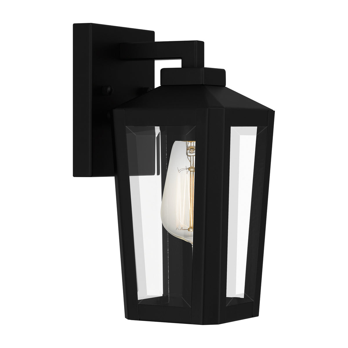 Quoizel - BLOM8405MBK - One Light Outdoor Wall Mount - Blomfield - Matte Black