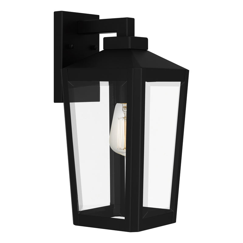 Quoizel - BLOM8407MBK - One Light Outdoor Wall Mount - Blomfield - Matte Black