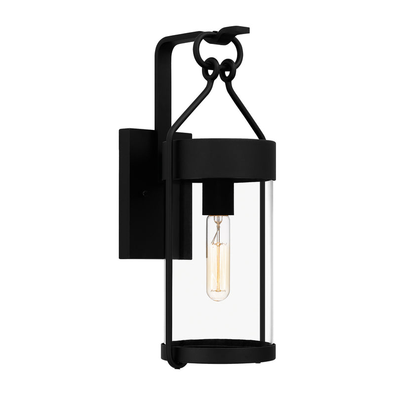 Quoizel - CRB8407EK - One Light Outdoor Wall Mount - Corbin - Earth Black