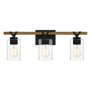 Quoizel - DEVN8624MBK - Three Light Bath - Devon Court - Matte Black