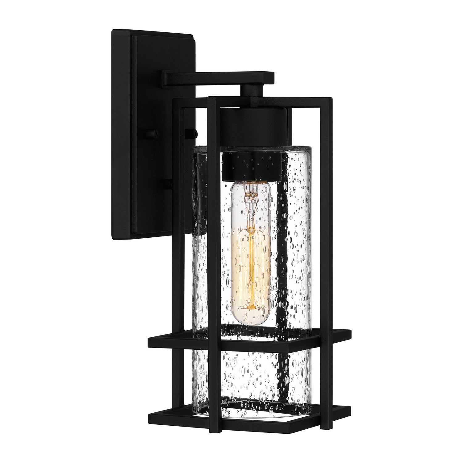 Quoizel - DMN8405EK - One Light Outdoor Wall Mount - Damien - Earth Black