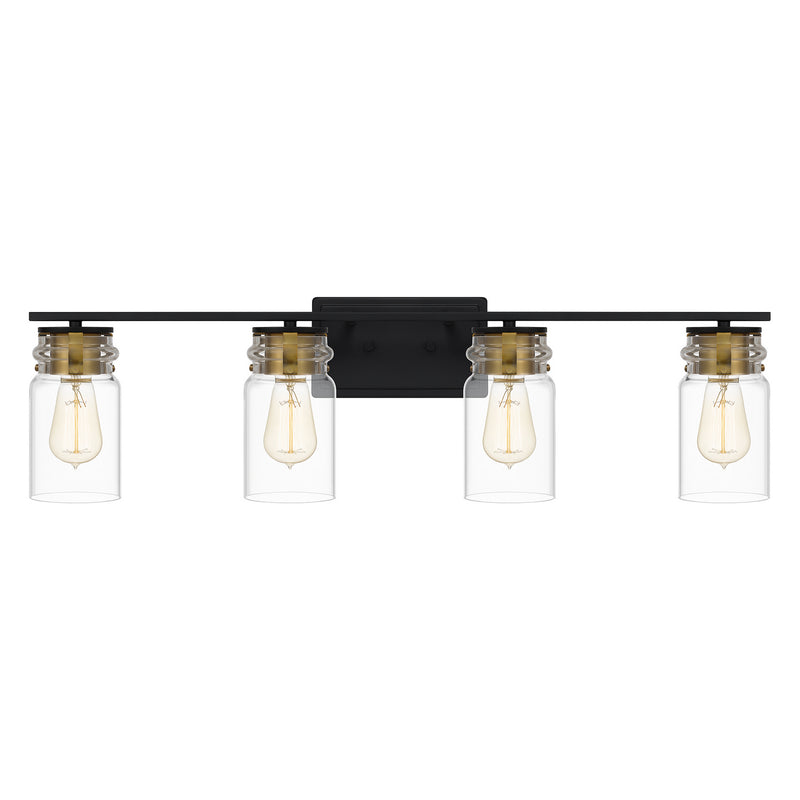 Quoizel - KEE8632MBK - Four Light Bath - Keesey - Matte Black