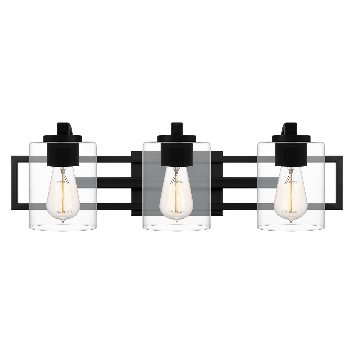 Quoizel - LANS8624MBK - Three Light Bath - Lansdowne - Matte Black