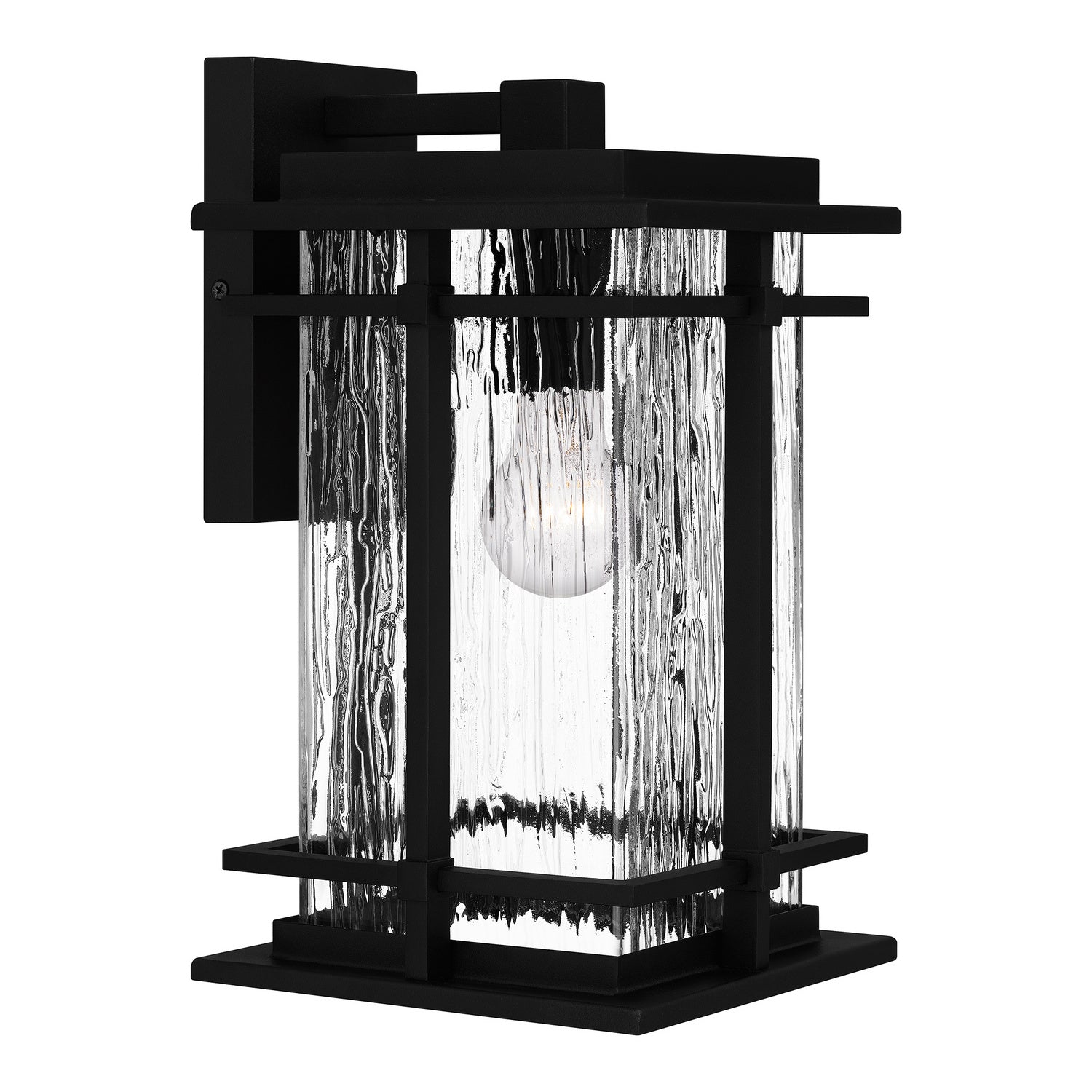 Quoizel - MCL8408EK - One Light Outdoor Wall Mount - McAlister - Earth Black