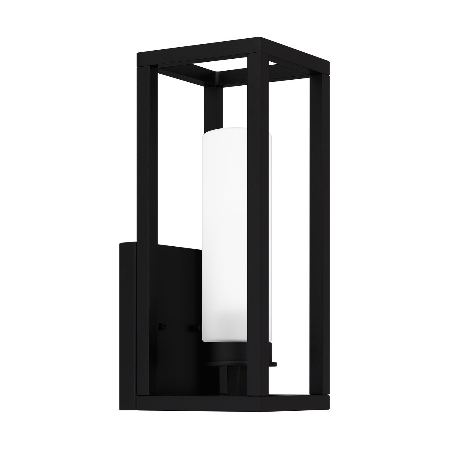 Quoizel - NEV8405MBK - One Light Outdoor Lantern - Neville - Matte Black