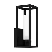 Quoizel - NEV8405MBK - One Light Outdoor Lantern - Neville - Matte Black