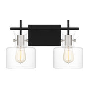 Quoizel - PEN8616MBK - Two Light Bath - Pensbury - Matte Black