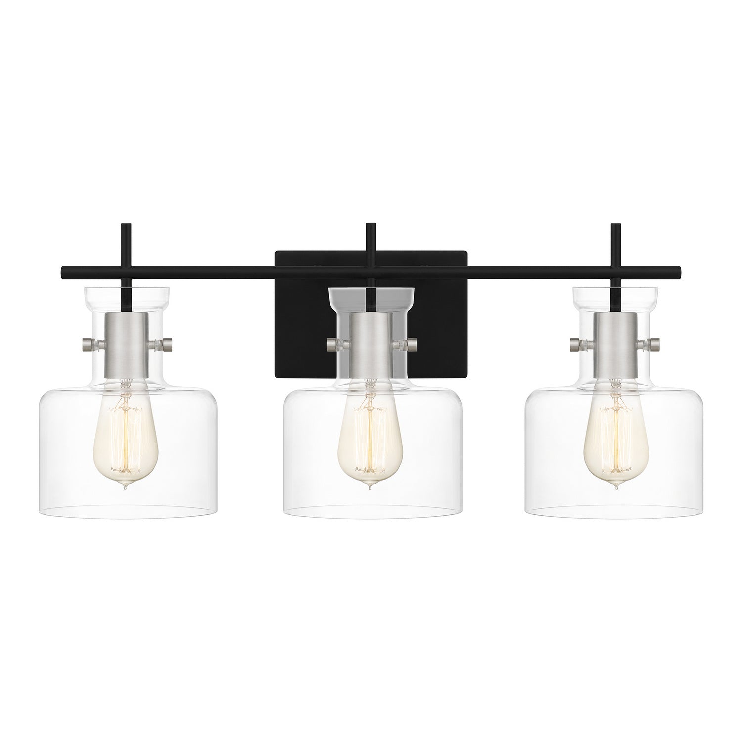 Quoizel - PEN8622MBK - Three Light Bath - Pensbury - Matte Black