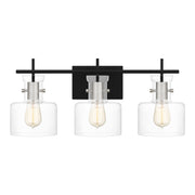 Quoizel - PEN8622MBK - Three Light Bath - Pensbury - Matte Black