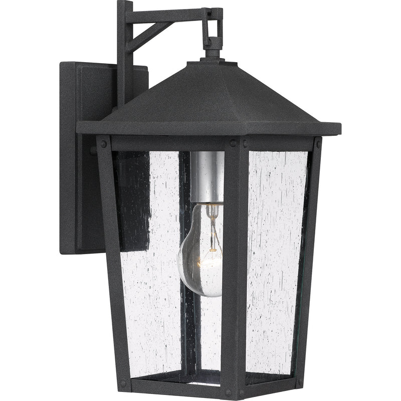 Quoizel - STNL8407MB - One Light Outdoor Wall Mount - Stoneleigh - Mottled Black