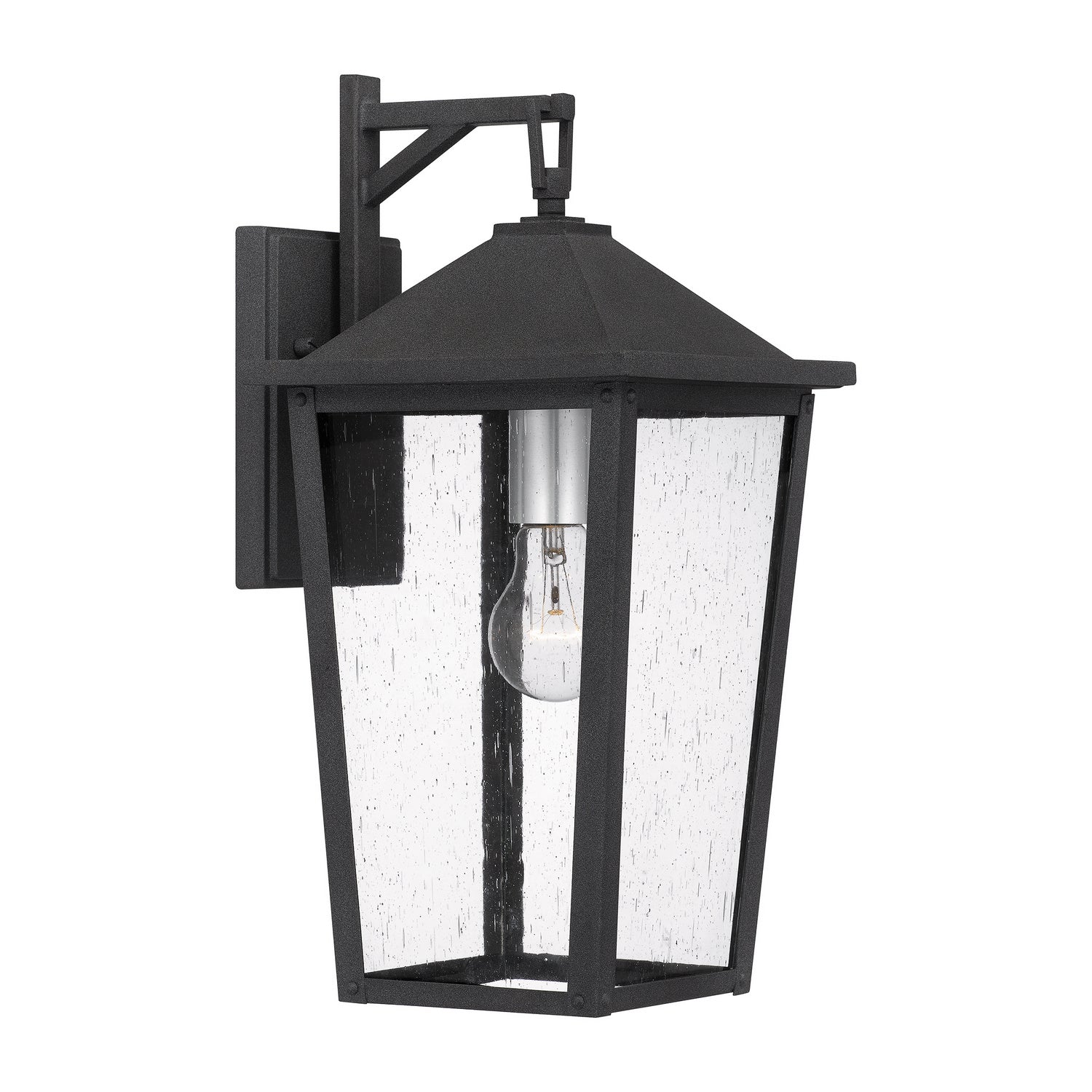 Quoizel - STNL8408MB - One Light Outdoor Wall Mount - Stoneleigh - Mottled Black