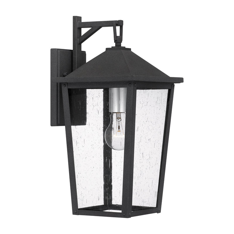 Quoizel - STNL8408MB - One Light Outdoor Wall Mount - Stoneleigh - Mottled Black