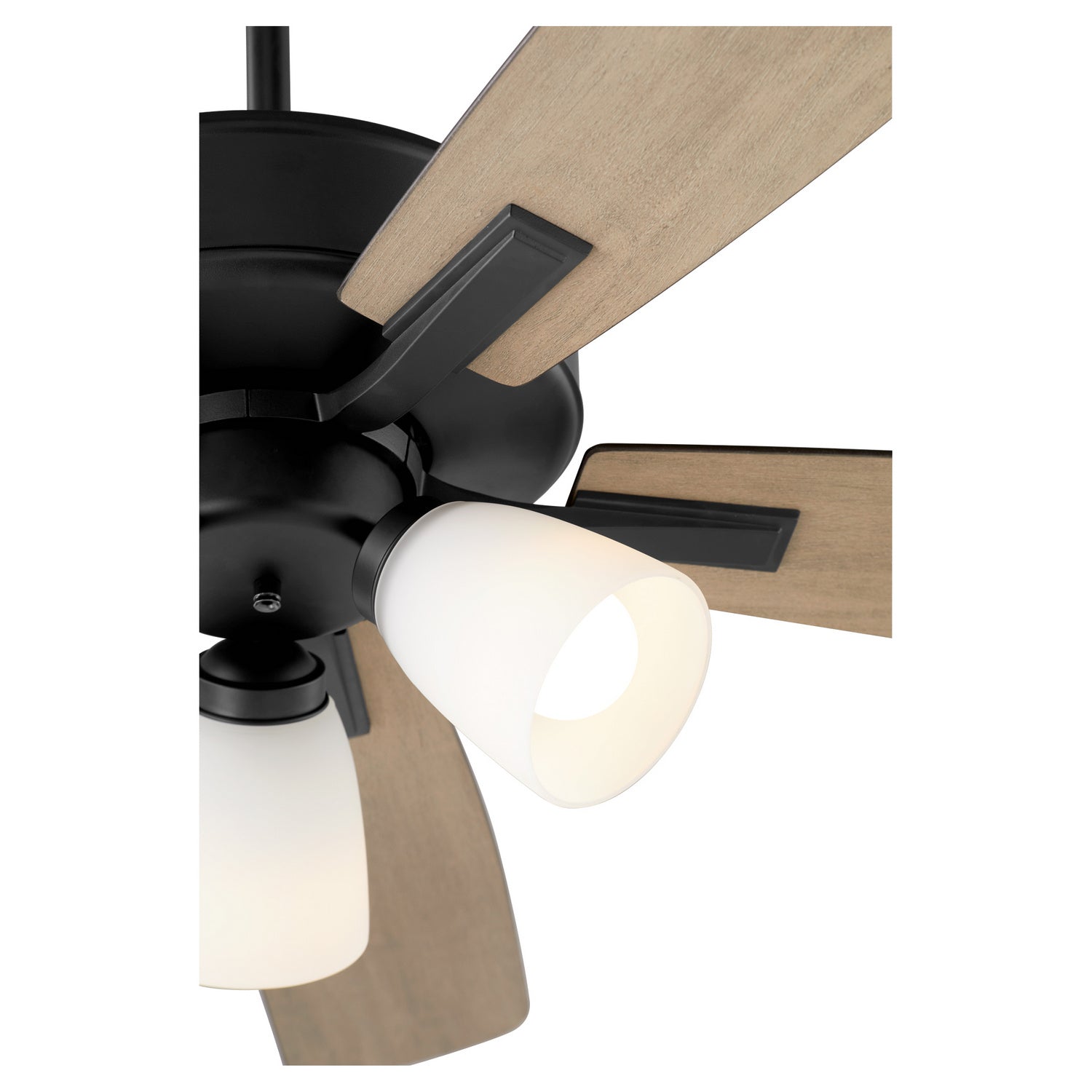 Quorum - 4525-359 - 52"Ceiling Fan - Ovation - Matte Black