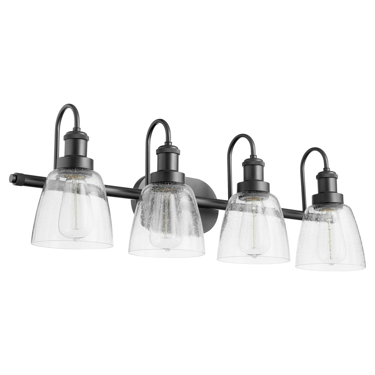 Quorum - 508-4-59 - Four Light Vanity - 508 Vanities - Matte Black