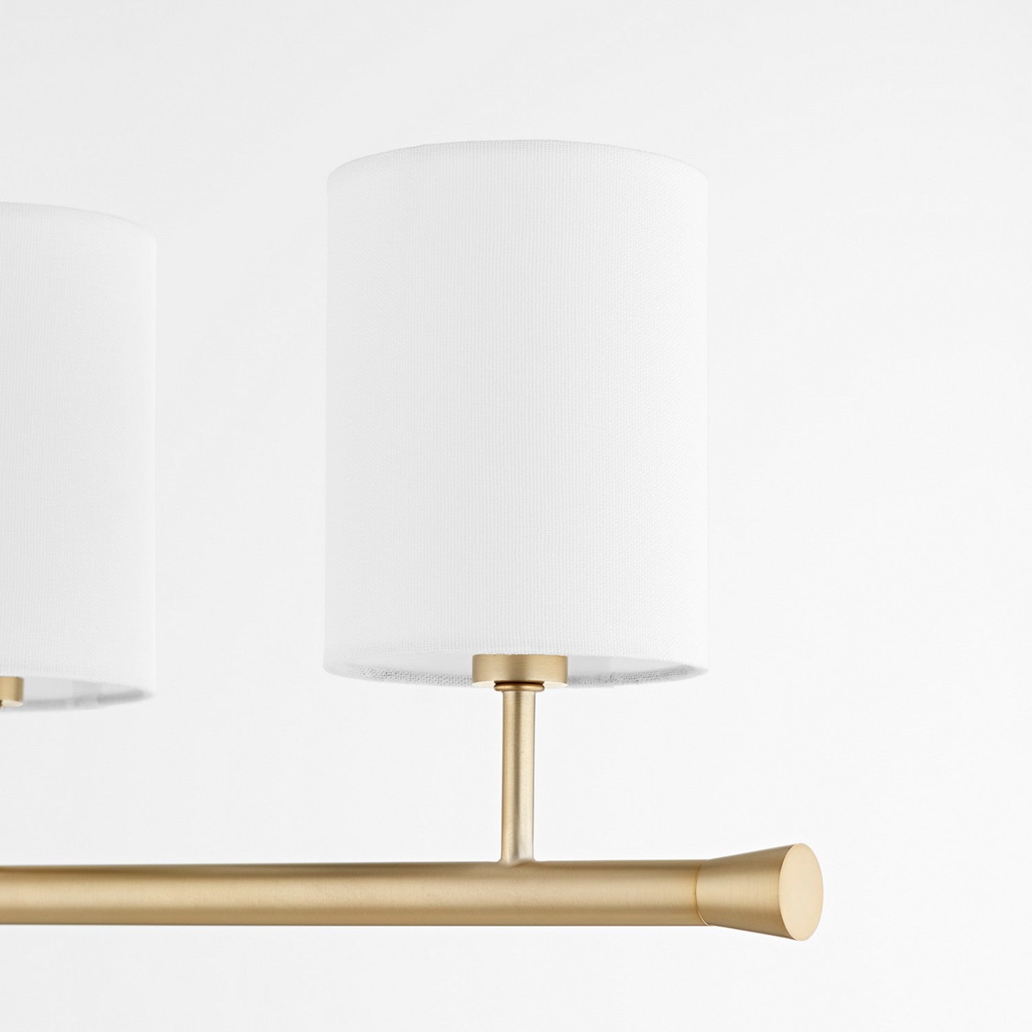 Quorum - 647-5-80 - Five Light Chandelier - Harmony - Aged Brass