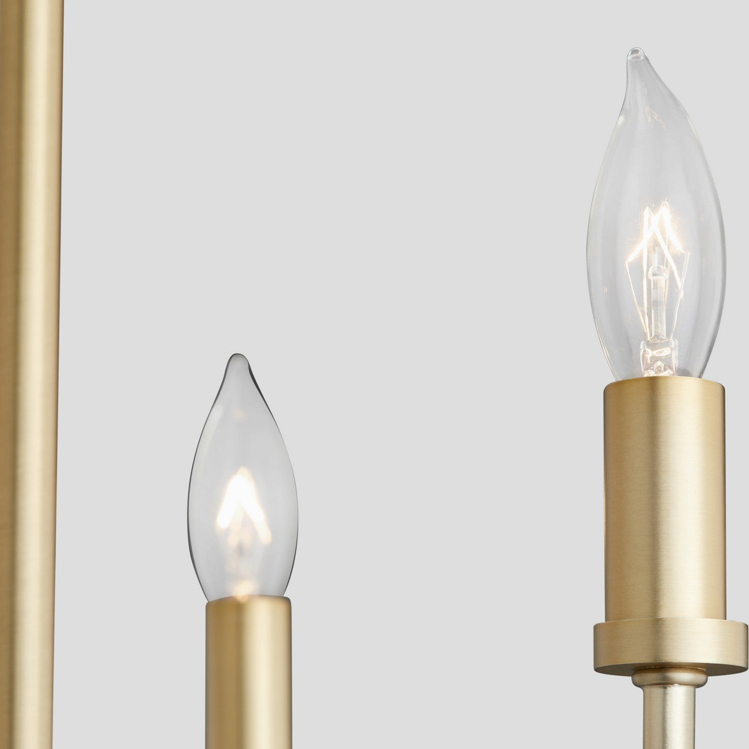 Quorum - 657-3-80 - Three Light Chandelier - Harmony - Aged Brass