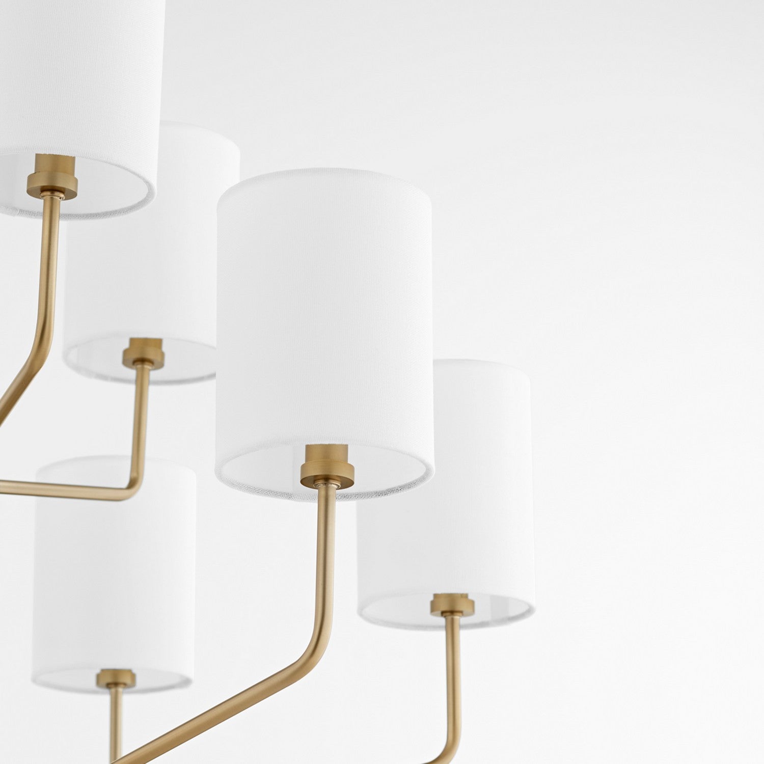 Quorum - 657-9-80 - Nine Light Chandelier - Harmony - Aged Brass