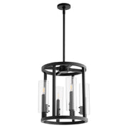 Quorum - 8277-4-69 - Four Light Entry - Harbin - Textured Black