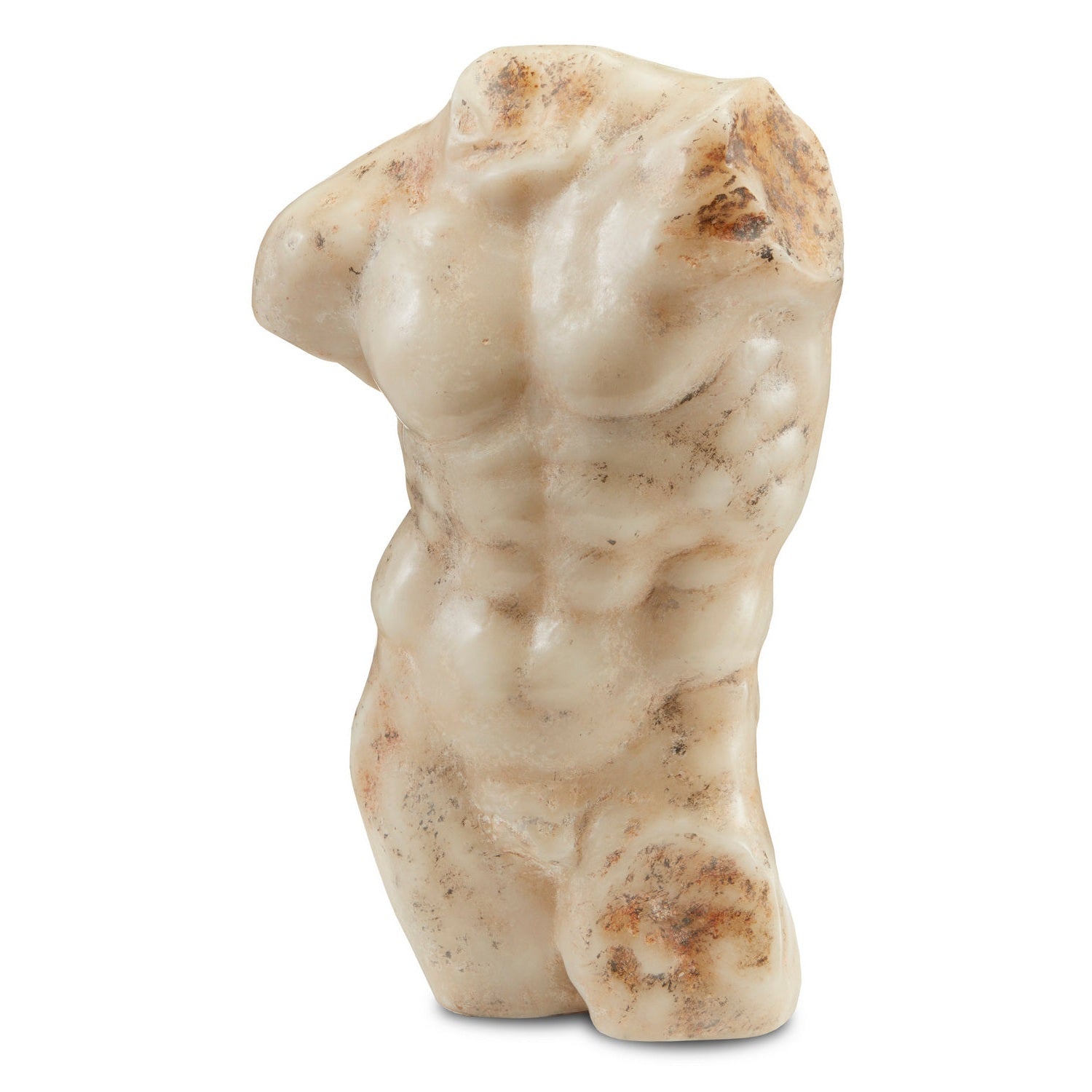 Currey and Company - 1200-0443 - Ancient Greek Torso - Ancient Greek Torso - Aged Beige/Brown