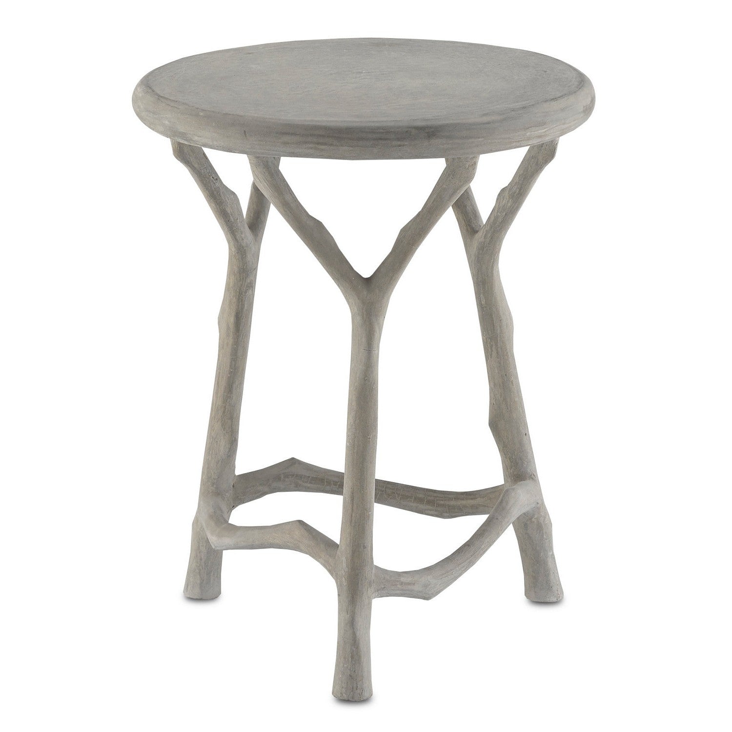 Currey and Company - 2000-0020 - Accent Table - Hidcote Collection - Portland / Faux Bois