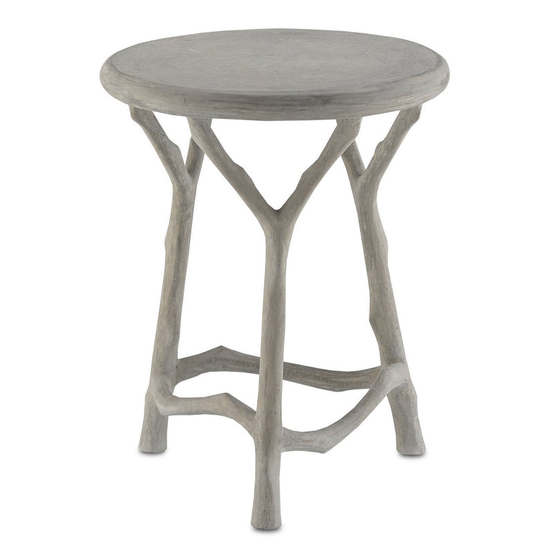 Currey and Company - 2000-0020 - Accent Table - Hidcote Collection - Portland / Faux Bois